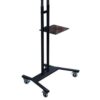 Rack transportable con pedestal TV 32" a 55"