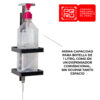 Dispensador de pared para alcohol con pedal